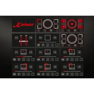 Индукционная варочная поверхность с вытяжкой Kaiser KCT 9140 FI фото 2