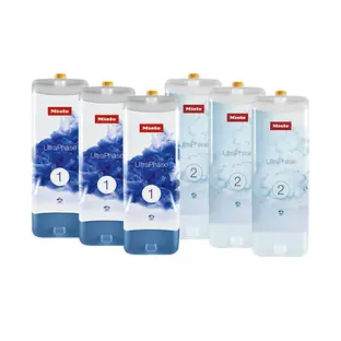 Жидкие моющие средства для стирки Miele UltraPhase 1+2, коробка 6 бутылок фото 1