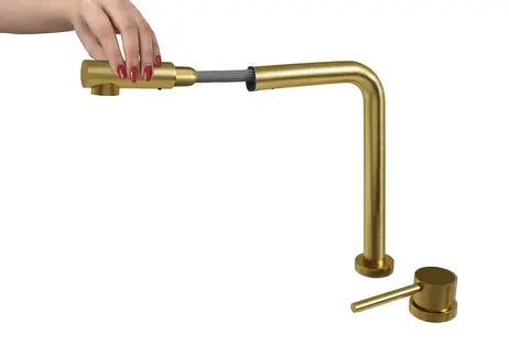 Смеситель Emar ЕС - 7027 PVD Golden фото 3 Смеситель Emar ЕС - 7027 PVD Golden фото 3