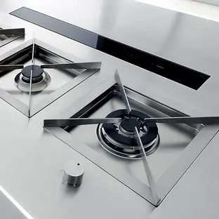 Вытяжка Falmec DOWNDRAFT GLASS BLACK 90 (без мотора) фото 3 Вытяжка Falmec DOWNDRAFT GLASS BLACK 90 (без мотора) фото 3
