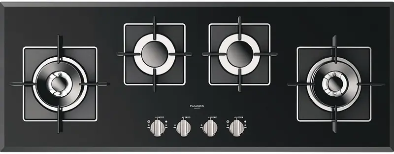 Газовая панель Fulgor Milano FCH 1124 G 2DWK BK