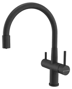 Смеситель KUCHENSTERN WURM-FE 750BL80 Черный фото 1 Смеситель KUCHENSTERN WURM-FE 750BL80 Черный фото 1
