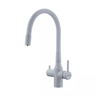Смеситель Paulmark SALIX Sa213419-WH белый матовый фото 1
