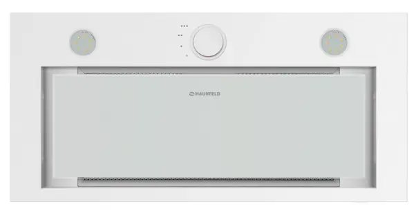 Встраиваемая вытяжка Maunfeld Crosby Rocky 60 Glass White фото 3