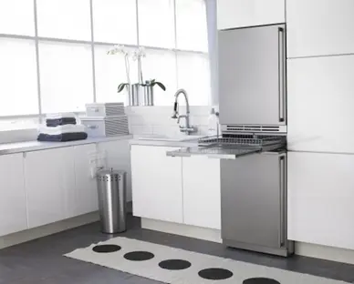 Выдвижная полка с корзиной для белья Asko HDB115 W фото 2