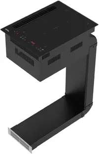 Варочная панель с интегрированной вытяжкой Korting HIBH 40980 NB фото 2 Варочная панель с интегрированной вытяжкой Korting HIBH 40980 NB фото 2