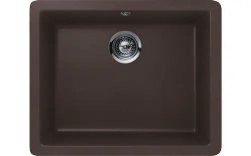 Мойка SCHOCK  Quadro 60 (N-100) Cristalite 550x430 (подстольный монтаж) мокка