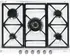 Газовая панель Smeg SR775BS1 Газовая панель Smeg SR775BS1
