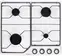 Варочная панель De Dietrich DPE7610W Варочная панель De Dietrich DPE7610W