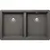 Мойка SCHOCK Greenwich 80-2 Cristadur (подстольный монтаж) серебристый камень Мойка SCHOCK Greenwich 80-2 Cristadur (подстольный монтаж) серебристый камень