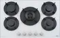Газовая панель Franke FHMF 755 4G DC C WH Газовая панель Franke FHMF 755 4G DC C WH
