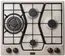 Газовая варочная панель Korting HG 6115 CTRA
