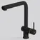 Смеситель Falmec ISEO CORNER BLACK (однорычажный, чёрный)