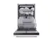 Посудомоечная машина Midea MID45S440i Посудомоечная машина Midea MID45S440i