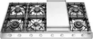 Газовая варочная панель ILVE HCP1265FD/SS