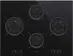 Варочная поверхность Smeg PV664LCNR Dolce Stil Novo Варочная поверхность Smeg PV664LCNR Dolce Stil Novo