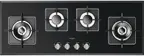 Газовая панель Fulgor Milano FCH 1124 G 2DWK BK Газовая панель Fulgor Milano FCH 1124 G 2DWK BK