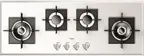 Газовая панель Fulgor Milano FCH 1124 G 2DWK WH Газовая панель Fulgor Milano FCH 1124 G 2DWK WH
