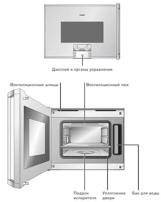 Духовой шкаф-пароварка Gaggenau BS 221-110 фото 2 Духовой шкаф-пароварка Gaggenau BS 221-110 фото 2