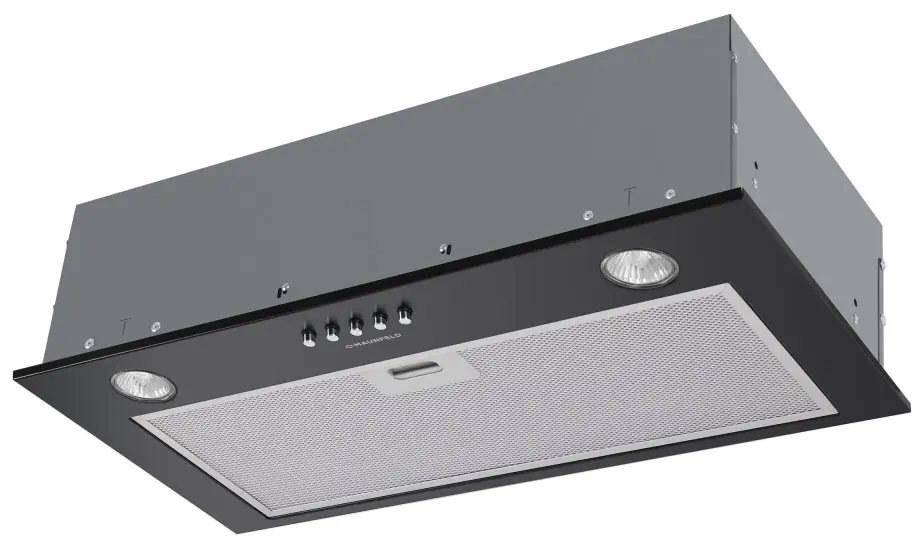 Встраиваемая вытяжка MAUNFELD Crosby Singl 60 BLACK Gl