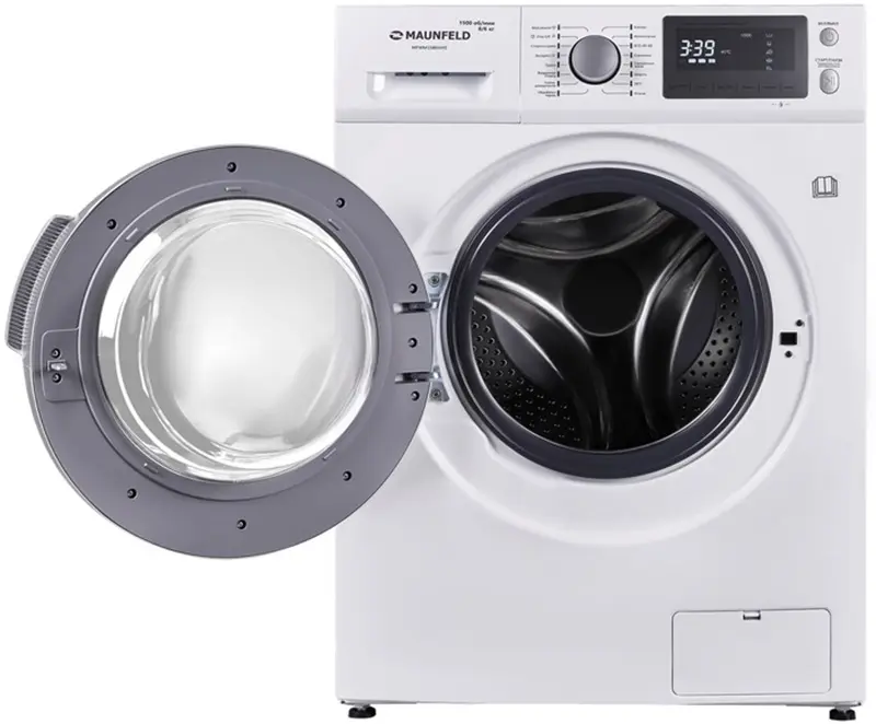 Стиральная машина с сушкой Maunfeld MFWM1586WHS фото 2