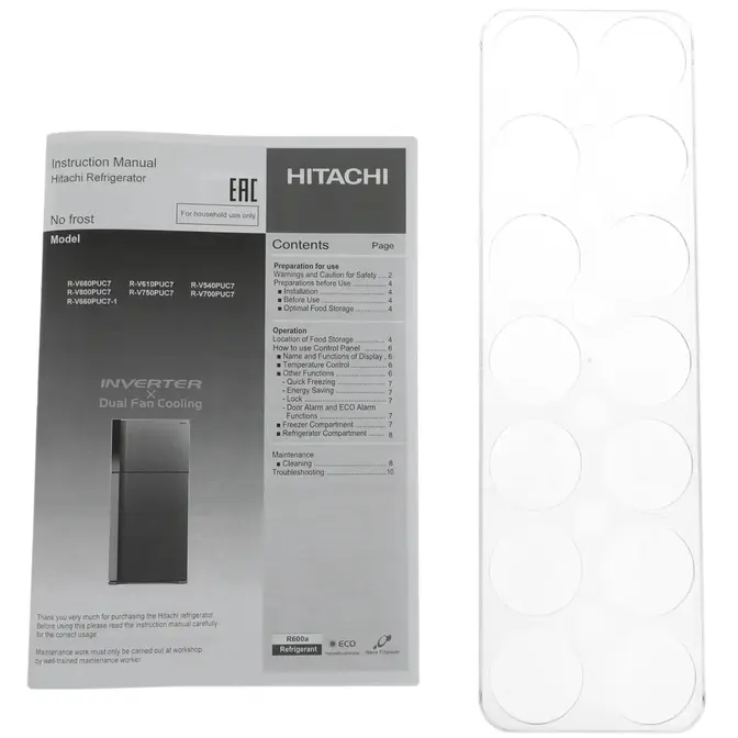Холодильник Hitachi R-VG660PUC7-1 GPW фото 5
