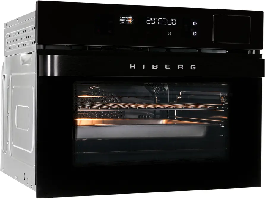 Духовой шкаф HIBERG S-VMF 5515 B SMART фото 2