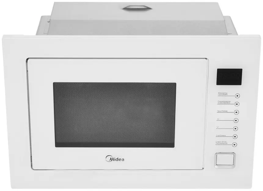 Встраиваемая микроволновая печь Midea TG 925 B8D-WH фото 2