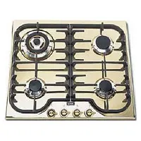 Варочная панель ILVE H 60 CNV/O br.brass, ручки латунь