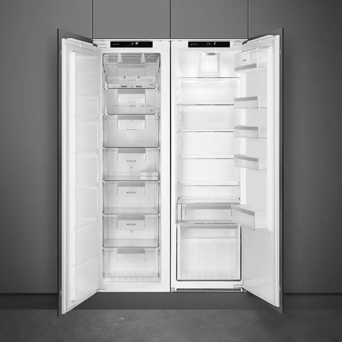 Встраиваемая морозильная камера Smeg S8F174DNE фото 3