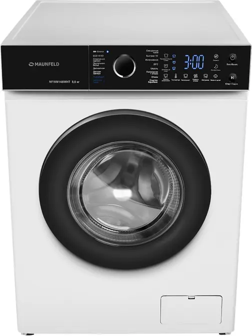 Стиральная машина c инвертором и паром MAUNFELD MFWM148IWHT фото 3