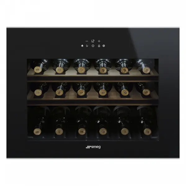 Встраиваемый винный шкаф Smeg CVI618NX фото 1