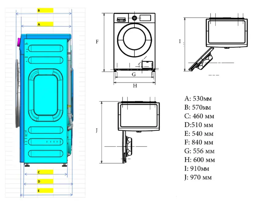 Стиральная машина DeLonghi MARSELLA L 1025 VI фото 2