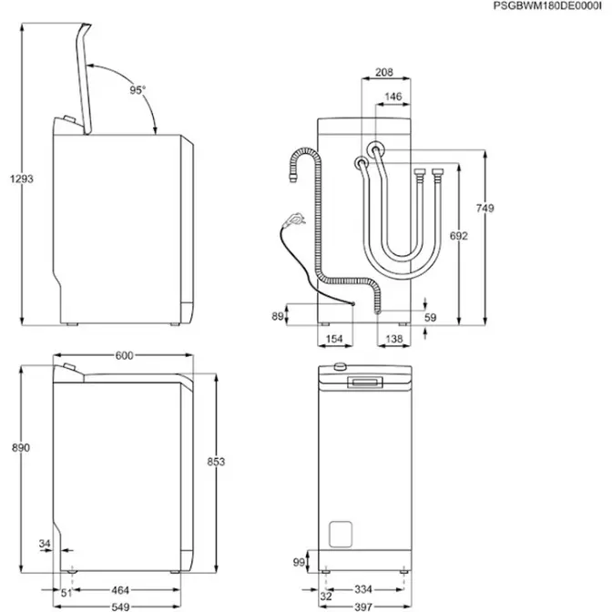 Стиральная машина AEG LTX6GR261 фото 9