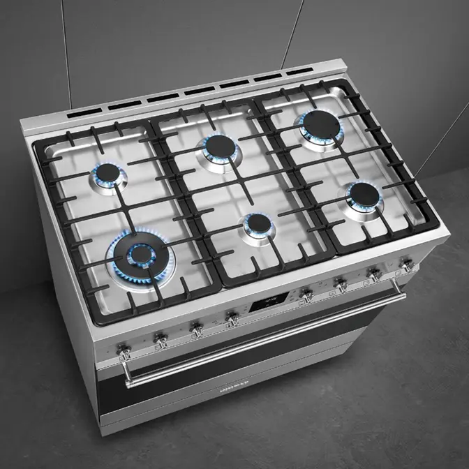 Варочный центр Smeg C9GMX2 фото 3