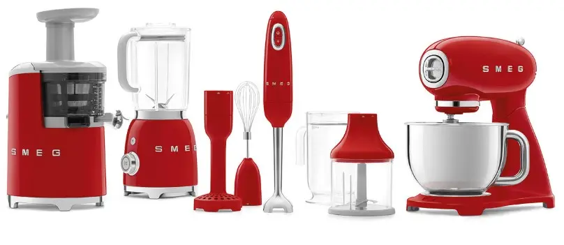 Шнековая соковыжималка Smeg SJF01RDEU фото 6