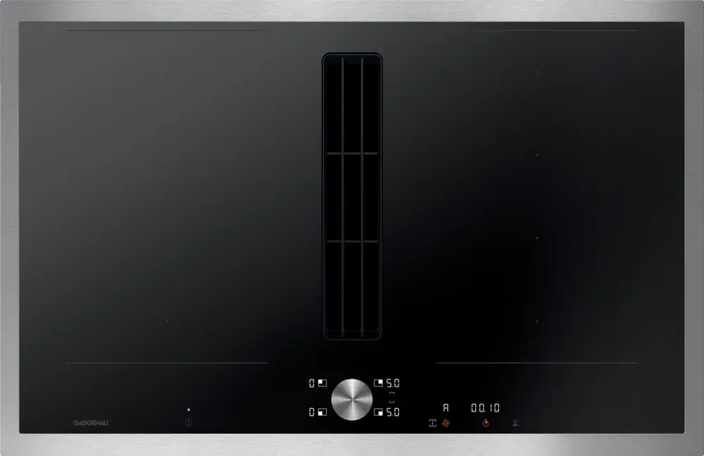 Индукционная стеклокерамич. панель с вытяжкой Gaggenau CV282111 фото 1 Индукционная стеклокерамич. панель с вытяжкой Gaggenau CV282111 фото 1