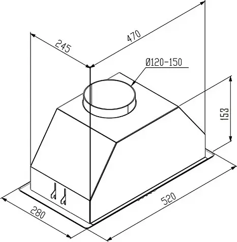 Вытяжка Korting KHI 6416 N фото 3