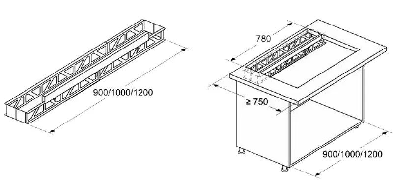 Соединительный элемент Gaggenau VA200080 фото 2 Соединительный элемент Gaggenau VA200080 фото 2