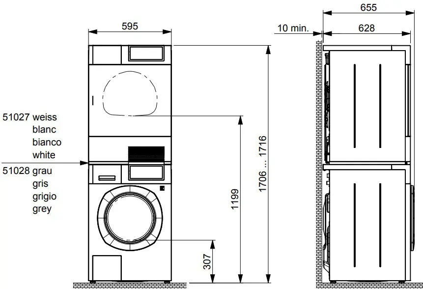 Сушильная машина SCHULTHESS Spirit 660 Antracite (7713.4U) фото 4