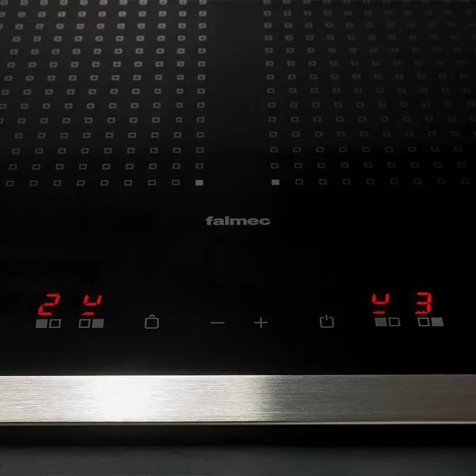 Индукционная стеклокерамич. панель+вытяжка (в столешницу) Falmec SINTESI 88 фото 3 Индукционная стеклокерамич. панель+вытяжка (в столешницу) Falmec SINTESI 88 фото 3