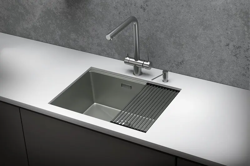 Мойка GRANULA Kitchen Space 6045U, СТАЛЬ САТИН фото 3 Мойка GRANULA Kitchen Space 6045U, СТАЛЬ САТИН фото 3