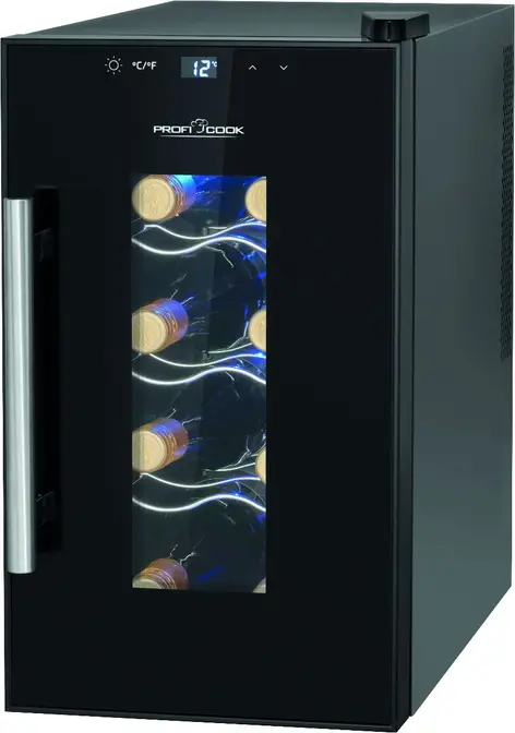 Холодильник винный Profi Cook PC-WK 1232 schwarz фото 3 Холодильник винный Profi Cook PC-WK 1232 schwarz фото 3
