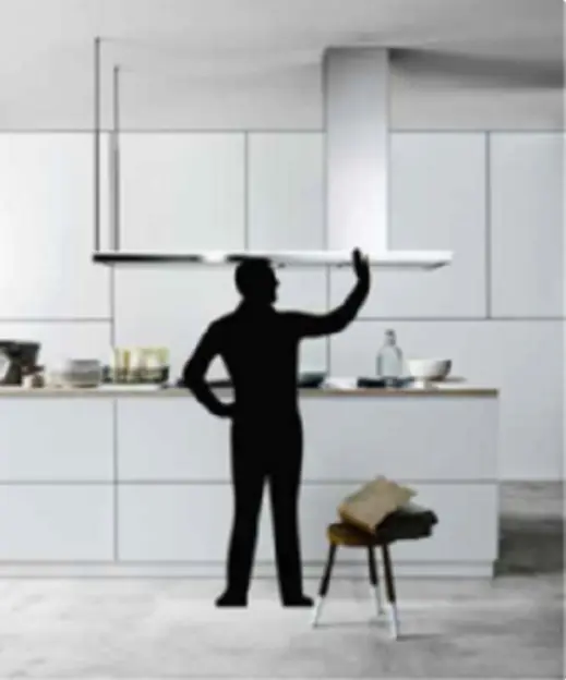 Вытяжка Falmec DESIGN LUMEN ISOLA STEEL 175 DX фото 2