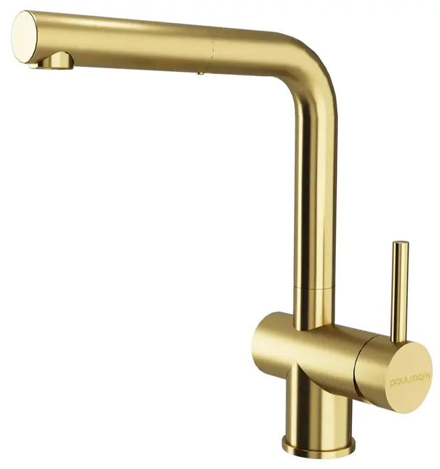 Смеситель Paulmark DOSSE Do214418-LG светлое золото Смеситель Paulmark DOSSE Do214418-LG светлое золото