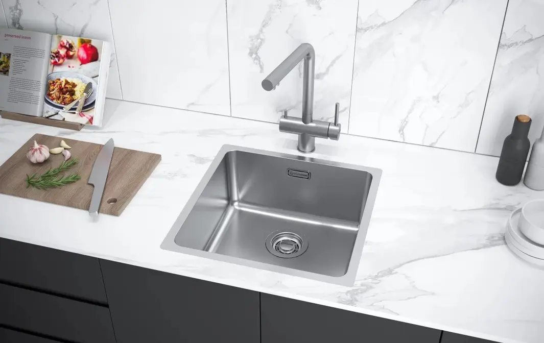 Мойка кухонная KUCHENSTERN MULTI 45 551SS50 Нержавеющая сталь фото 2 Мойка кухонная KUCHENSTERN MULTI 45 551SS50 Нержавеющая сталь фото 2