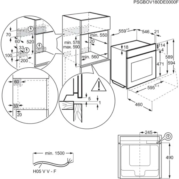 Духовой шкаф AEG BPK748380B фото 9