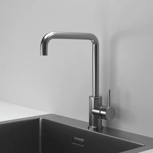 Смеситель GRANULA Kitchen Space 7110, СТАЛЬ САТИН фото 2 Смеситель GRANULA Kitchen Space 7110, СТАЛЬ САТИН фото 2