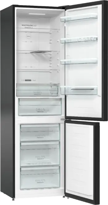 Двухкамерный холодильник Gorenje NRK6201SYBK фото 2