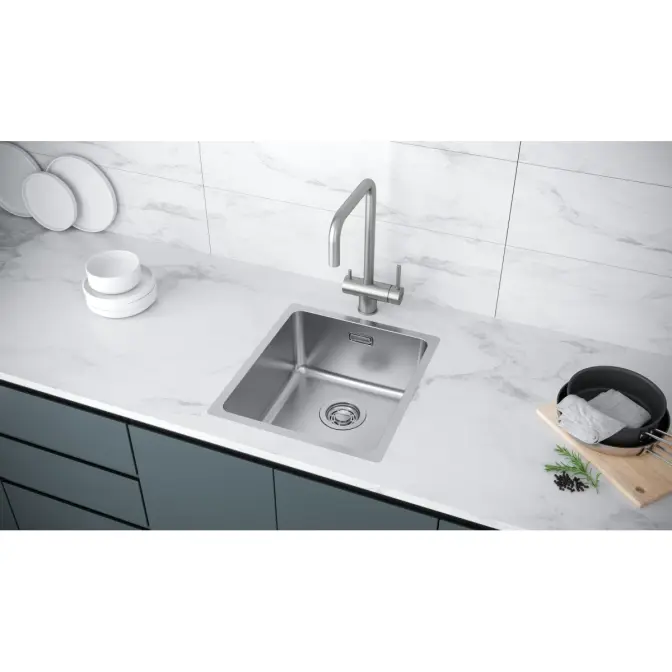 Мойка кухонная KUCHENSTERN MULTI 40 550SS50 Нержавеющая сталь фото 2